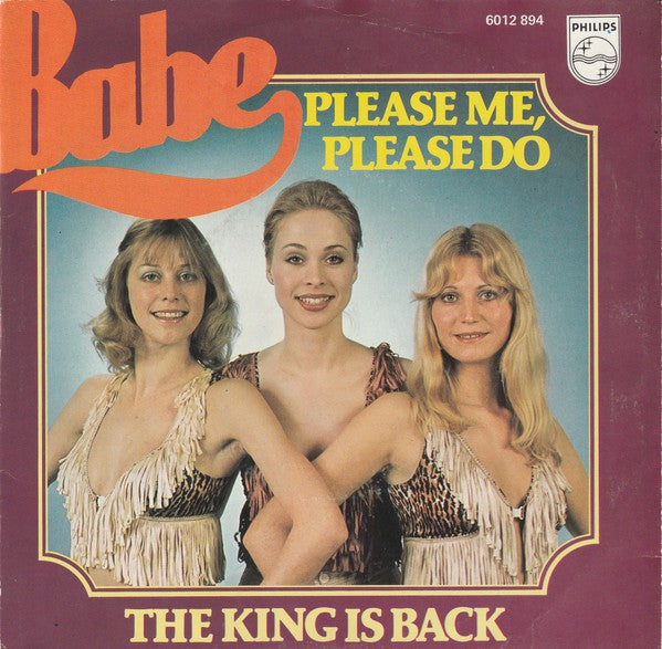 Babe - Please Me Please Do 16396 Vinyl Singles Vinyl Zeer Goed / Hoesje Goed "VINYLSINGLES.NL"