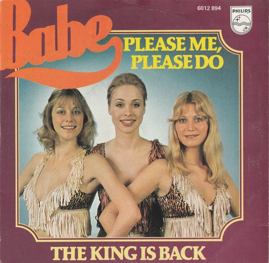 Babe - Please Me Please Do 16396 Vinyl Singles Vinyl Zeer Goed / Hoesje Goed "VINYLSINGLES.NL"