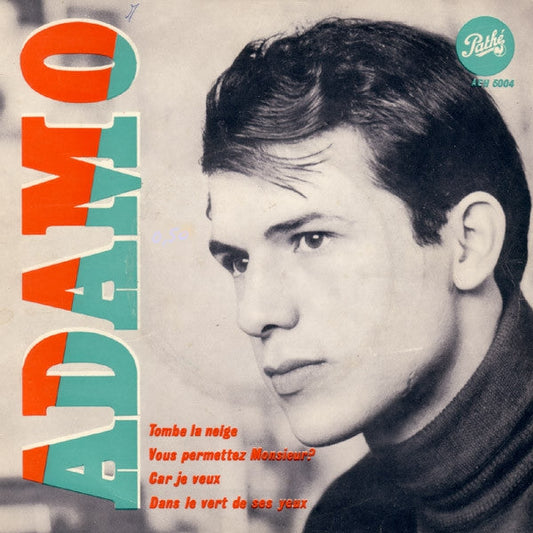 Adamo - Tombe La Neige 43553 Vinyl Singles Vinyl Zeer Goed / Hoesje Goed "VINYLSINGLES.NL"
