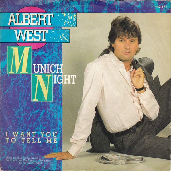 Albert West - Munich Night 16122 Vinyl Singles Vinyl Goed / Hoes Goed