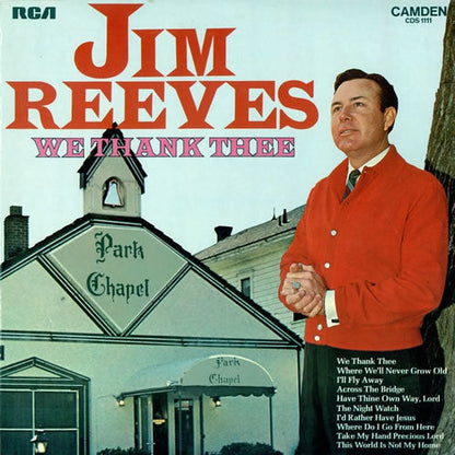 Jim Reeves - We Thank Thee (LP) 40889 Vinyl LP JUKEBOXSINGLES.NL   