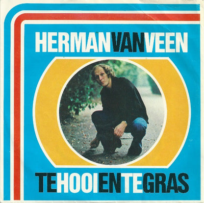 Herman van Veen - Te Hooi En Te Gras 40325 Vinyl Singles Vinyl Goed / Hoes Goed