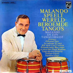 Malando - Malando Speelt Wereldberoemde Tango's (LP) 41914 Vinyl LP JUKEBOXSINGLES.NL   