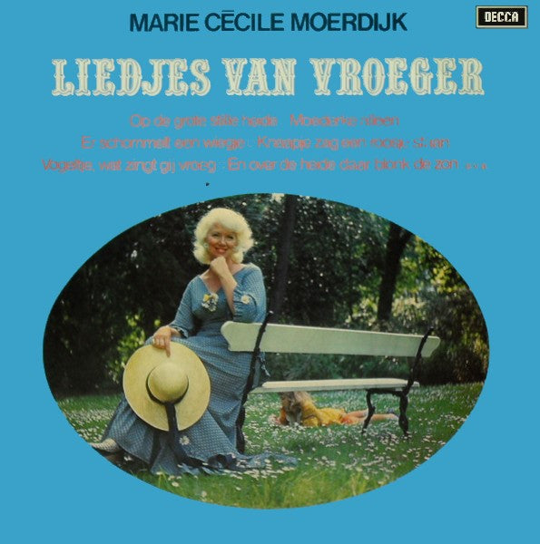 Marie-Cecile Moerdijk - Liedjes Van Vroeger (LP) 44818 Vinyl LP JUKEBOXSINGLES.NL   