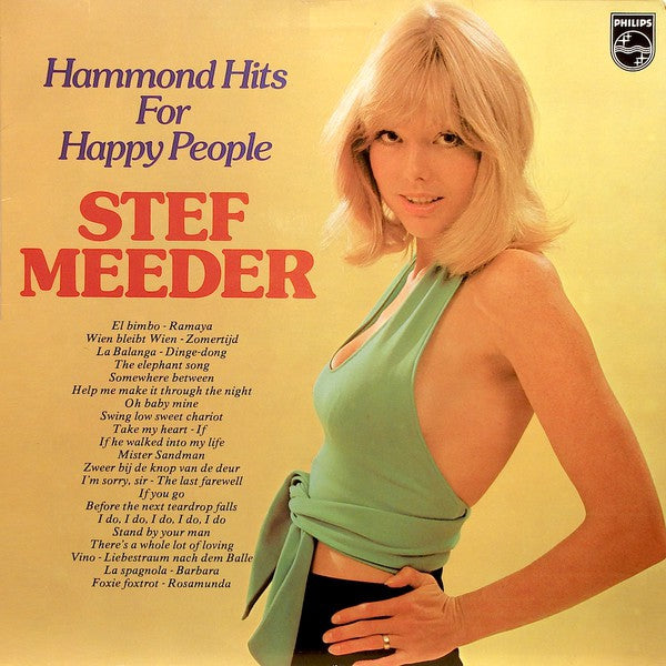 Stef Meeder - Hammond Hits For Happy People (LP) 41830 Vinyl LP JUKEBOXSINGLES.NL   