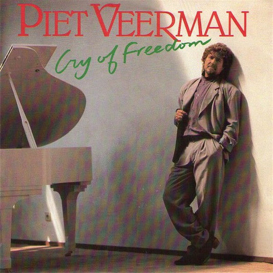 Piet Veerman - Cry Of Freedom 31589 Vinyl Singles Vinyl Goed / Hoes Goed