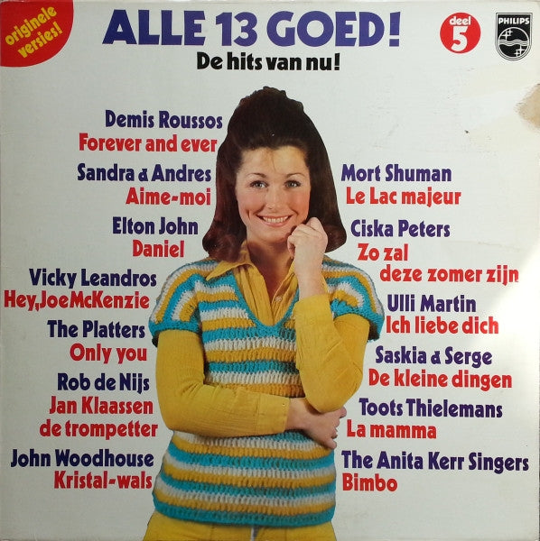 Various - Alle 13 Goed! 5 (LP) 43058 Vinyl LP JUKEBOXSINGLES.NL   