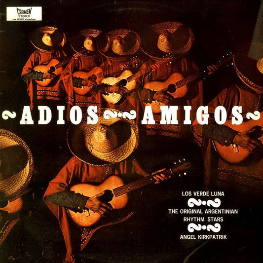 Los Verde Luna / The Original Argentinian Rhythm Stars / Angel Kirkpatrik - Adios Amigos (LP) 50356 Vinyl LP JUKEBOXSINGLES.NL   