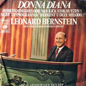 Leonard Bernstein - Donna Diana Vinyl Singles Vinyl Goed / Hoes Goed