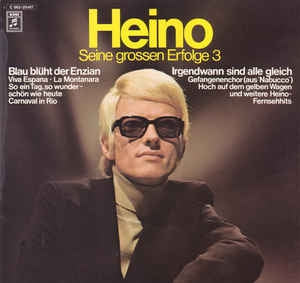 Heino - Seine Grossen Erfolge 3 (LP) Vinyl LP Vinyl Zeer Goed / Hoesje Goed "VINYLSINGLES.NL"