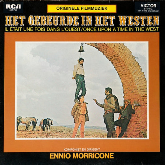 Ennio Morricone - Het Gebeurde In Het Westen (LP) (B-Keus) Vinyl LP Vinyl Goed / Hoes Redelijk "VINYLSINGLES.NL"