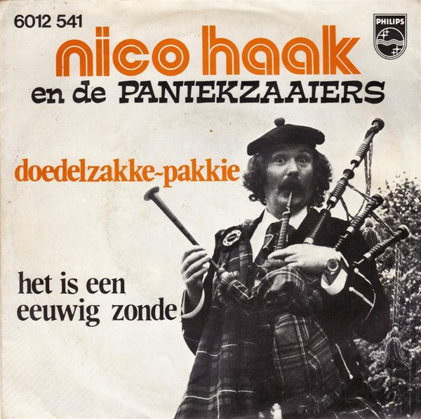 Nico Haak En De Paniekzaaiers - Doedelzakke-Pakkie 03677 Vinyl Singles Vinyl Goed / Hoes Goed