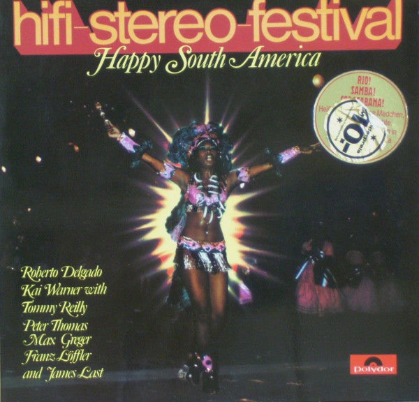 Various - Hifi-Stereo-Festival - Happy South-America (LP) 46231b Vinyl LP Vinyl Goed / Hoes Redelijk