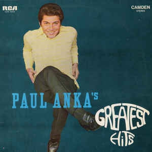 Paul Anka - Paul Anka's Greatest Hits (LP) (B) 43169 Vinyl LP JUKEBOXSINGLES.NL   