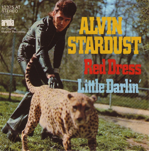 Alvin Stardust - Red Dress Vinyl Singles Vinyl Zeer Goed / Hoesje Goed "VINYLSINGLES.NL"