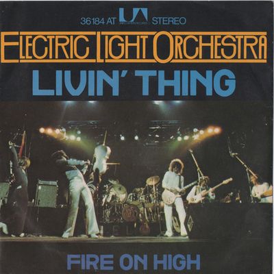 Electric Light Orchestra - Livin' Thing Vinyl Singles Vinyl Zeer Goed / Hoesje Goed "VINYLSINGLES.NL"