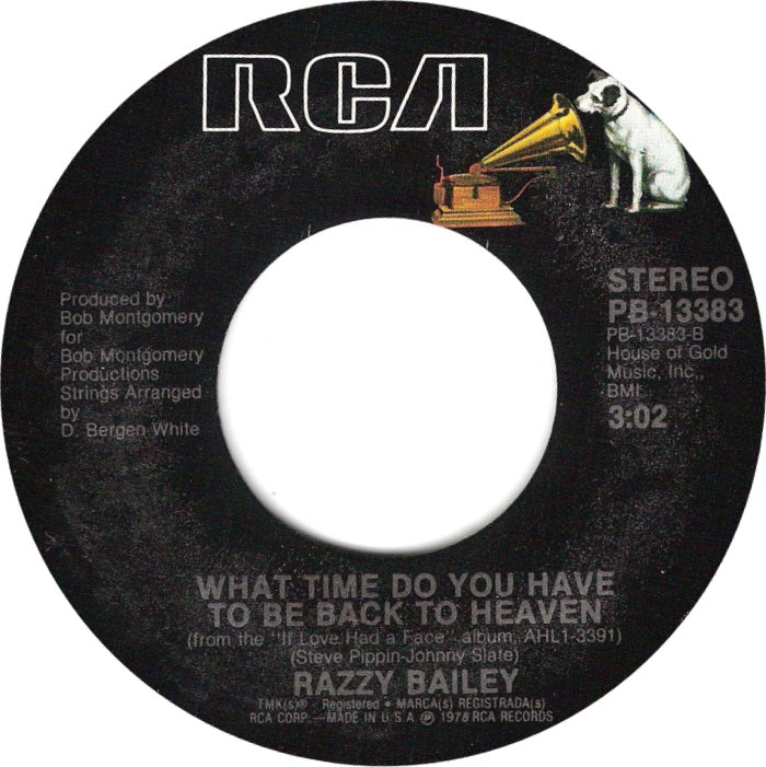 Razzy Bailey – Wann musst du zurück im Himmel sein 16768