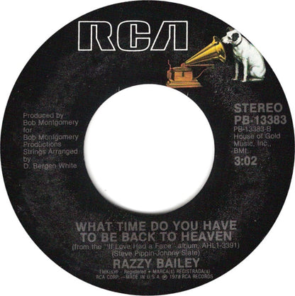 Razzy Bailey – Wann musst du zurück im Himmel sein 16768