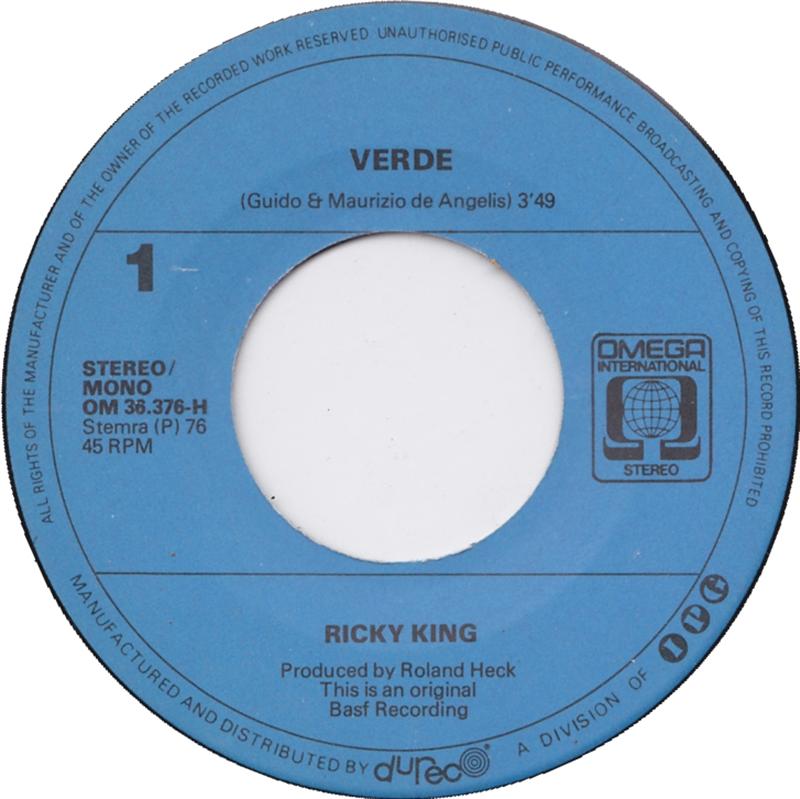 Ricky King - Verde 09648