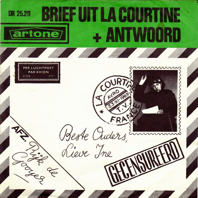 Rijk De Gooyer - Beste Ouders, Lieve Ine.... (Brief Uit La Courtine) 30890 Vinyl Singles Vinyl Goed / Hoes Goed