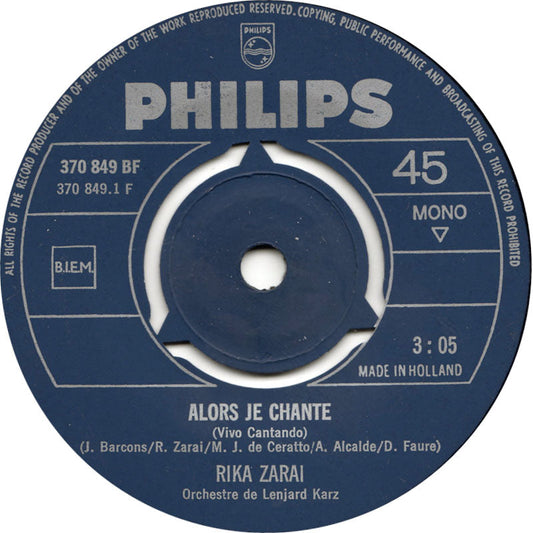 Rika Zarai - Alors Je Chante 35756