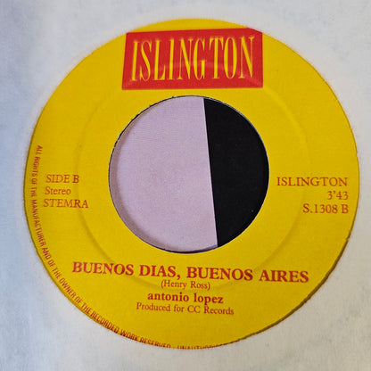 Antonio Lopez - Tengo Hambre, Tengo Sed Vinyl Singles Vinyl Zeer Goed / Hoesje Generic "VINYLSINGLES.NL"