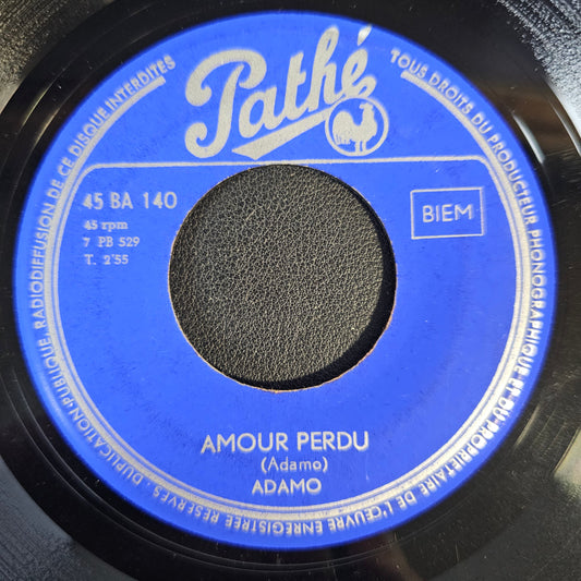 Adamo - J'aime Une Fleur Vinyl Singles Media: VG <br> Sleeve: Generic "VINYLSINGLES.NL"