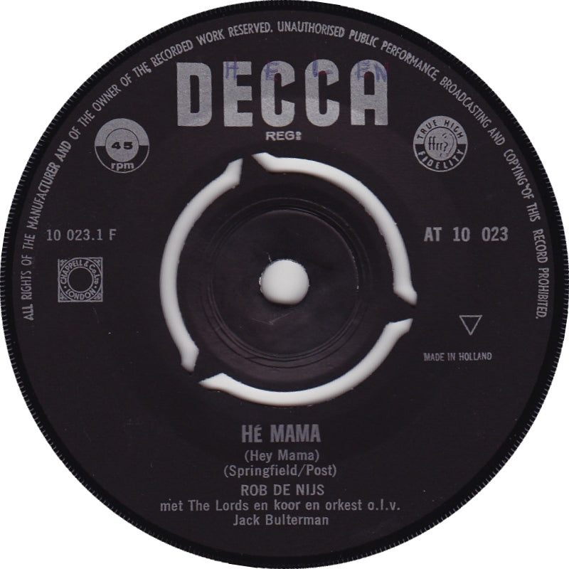 Rob de Nijs - Hey Mom 15066