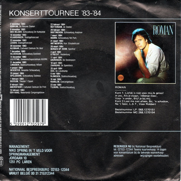 Rob de Nijs - Bo 41723 Vinyl Singles Vinyl Goed / Hoes Goed