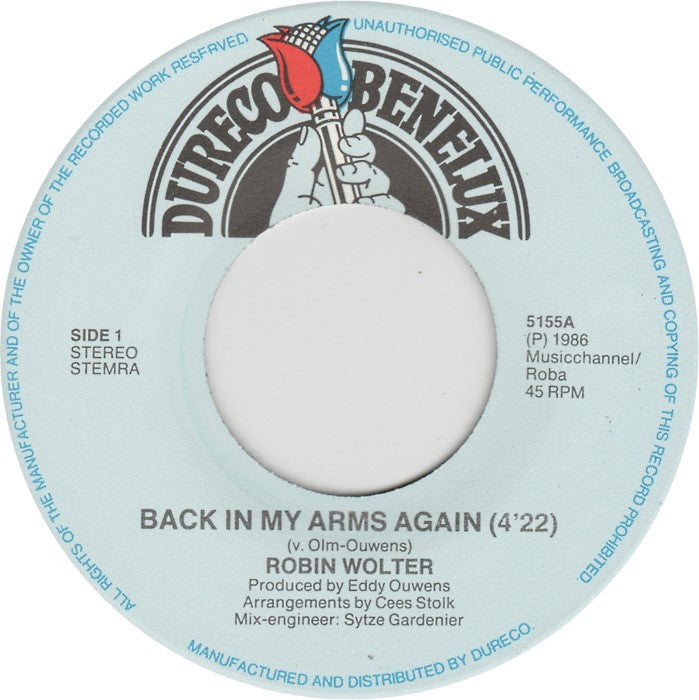 Robin Wolter - Back In My Arms Again 15012 25784