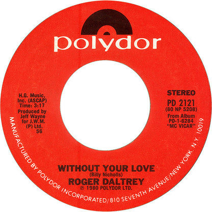 Roger Daltrey - Without Your Love 14690