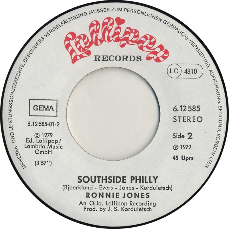 Ronnie Jones - Fox On The Run 17277