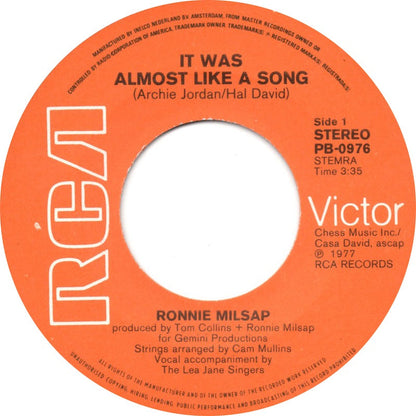 Ronnie Milsap – Es war fast wie ein Lied 14726
