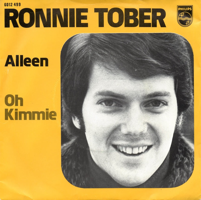 Ronnie Tober - Alleen 14533 Vinyl Singles Vinyl Goed / Hoes Goed