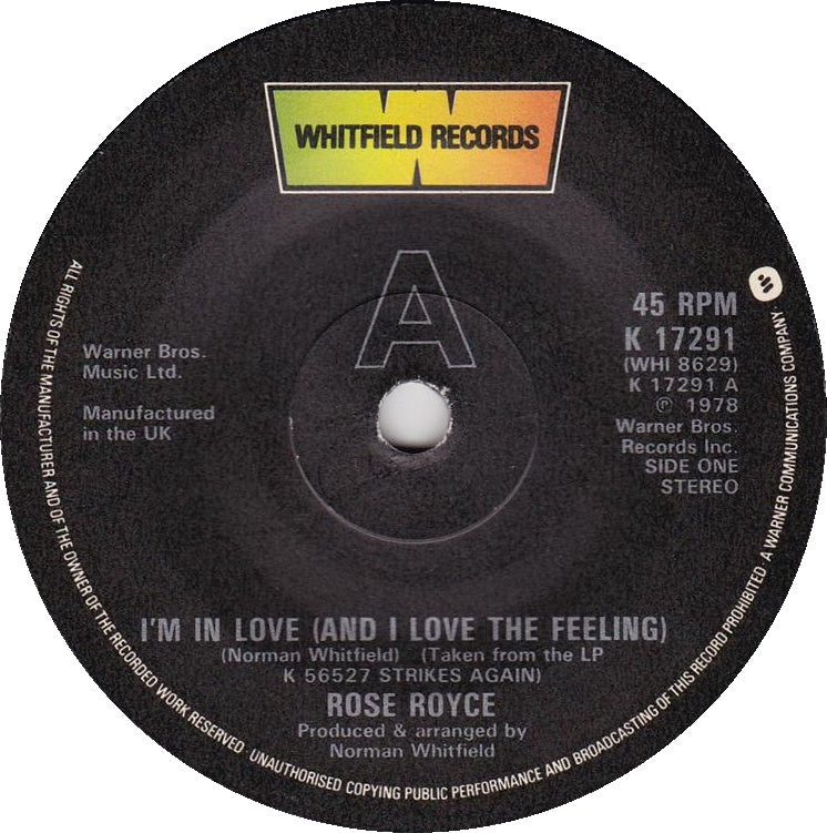 Rose Royce - I'm In Love (And I Love The Feeling) 21868