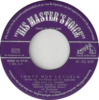 Rudolf Schock - Immer Nur Lächeln 29526