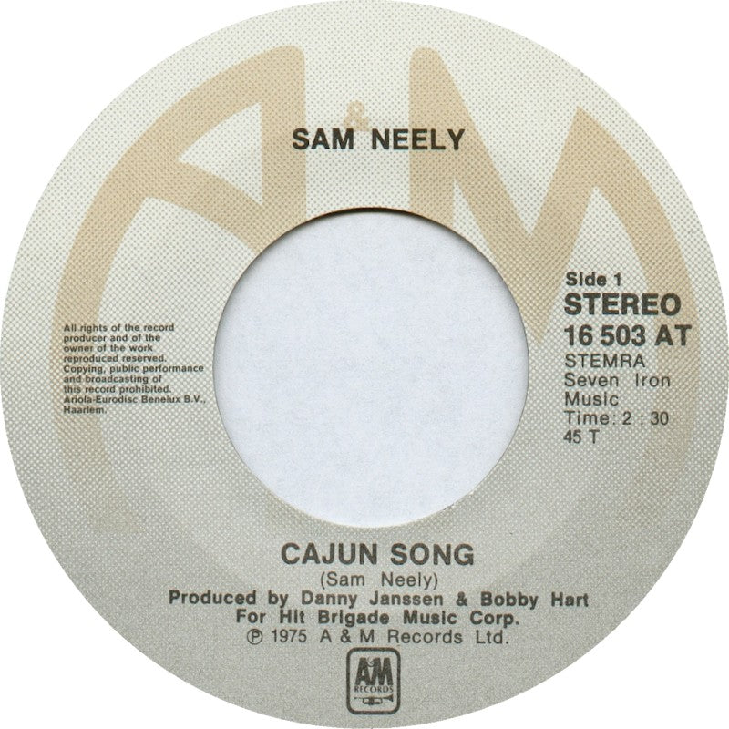 Sam Neely - Cajun Song 17501