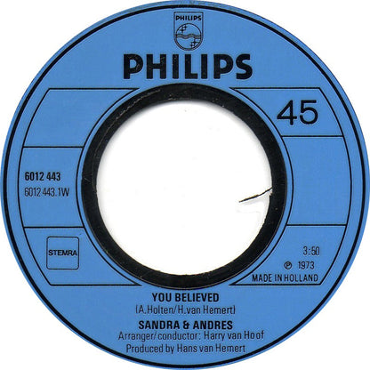 Sandra &amp; Andres - Du hast geglaubt 15170