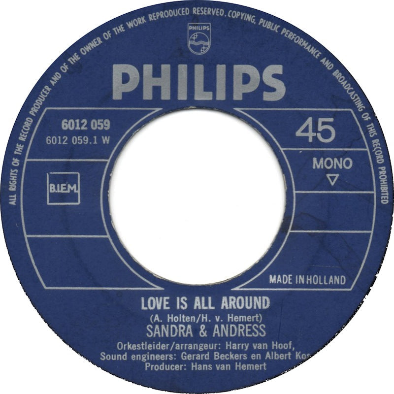 Sandra &amp; Andres - Love Is All Around 02961