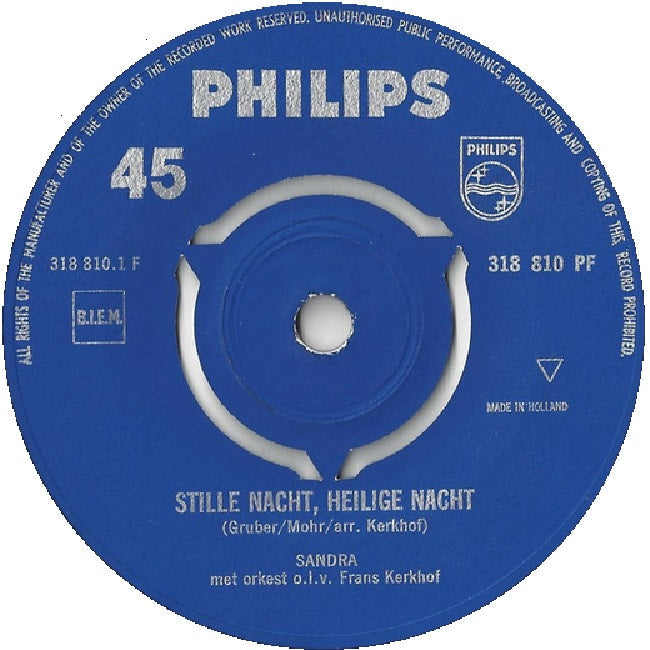 Sandra - Stille Nacht, Heilige Nacht 38994 Vinyl Singles Vinyl Goed / Hoes Generic