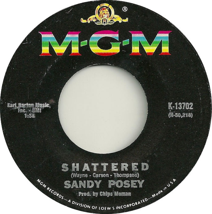 Sandy Posey - Zerschmettert 03014