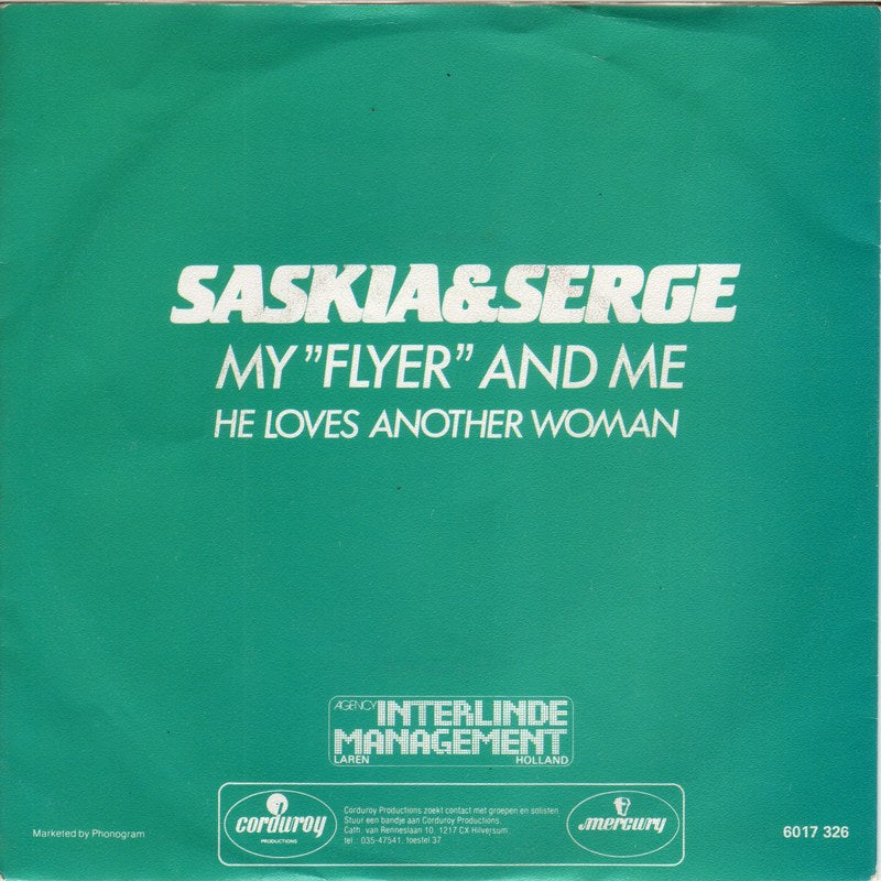 Saskia & Serge - My "Flyer" And Me 42000 Vinyl Singles Vinyl Goed / Hoes Goed