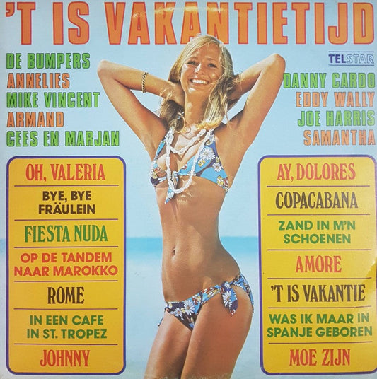 Various - 't Is Vakantietijd (LP) 45252 Vinyl LP JUKEBOXSINGLES.NL   