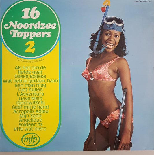 Various - 16 Noordzee Toppers 2 (LP) 40684 Vinyl LP JUKEBOXSINGLES.NL   