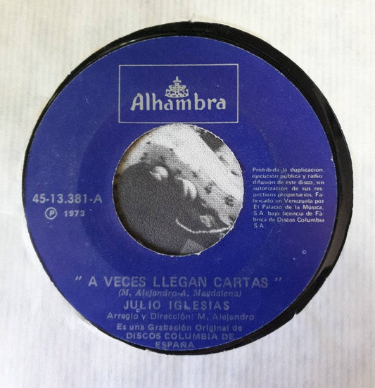 Julio Iglesias – A Veces Llegan Cartas 21755