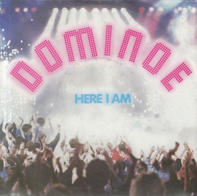 Dominoe - Here I Am Vinyl Singles Vinyl Zeer Goed / Hoesje Goed "VINYLSINGLES.NL"