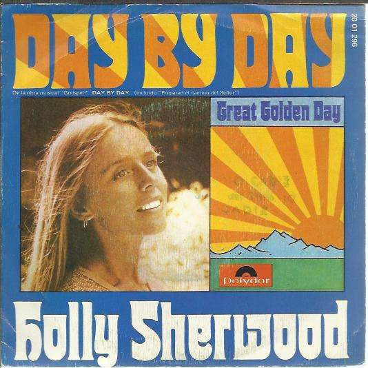 Holly Sherwood - Day By Day Vinyl Singles Vinyl Zeer Goed / Hoesje Goed "VINYLSINGLES.NL"