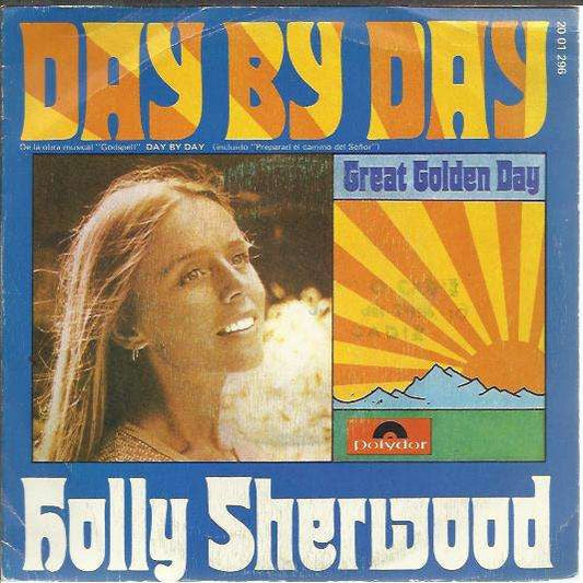 Holly Sherwood - Day By Day Vinyl Singles Vinyl Zeer Goed / Hoesje Goed "VINYLSINGLES.NL"