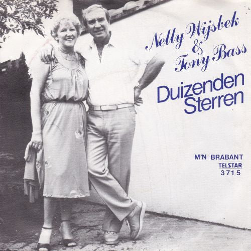 Nelly Wijsbek & Tony Bass - Duizenden Sterren 31354 Vinyl Singles Vinyl Goed / Hoes Goed