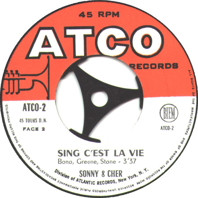 Sonny & Cher - Little Man 42212 Vinyl Singles Vinyl Goed / Hoes Generic